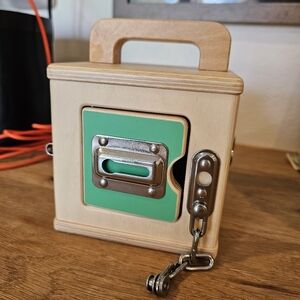 Lovevery lockbox from Realist Play Kit